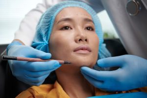 Facial implant surgery